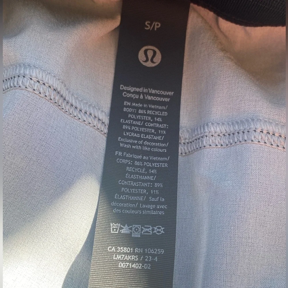 Lululemon T.H.E. 7” Short *Linerless Paint Spark Multi, Small, New - Picture 11 of 13